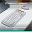 Комплект (клавіатура, миша) бездротовий Logitech Pop Icon Combo Off White (920-013141) - мініатюра 3