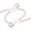 Кабель Hoco X104 Type-C to Type-C PD 60W 2 м розовый - миниатюра 1