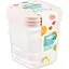 Контейнер для хранения продуктов Freshlife квадратный 3 шт. х 0.6 л (D – 486) - миниатюра 1