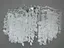 Сучасна кришталева люстра Гліцинія - мініатюра 1