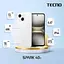 Смартфон Tecno Spark 40C KM4k 6.67" 4/128ГБ 2SIM 6000 мАxгод Veil White - мініатюра 2