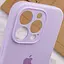 Чохол Epik Silicone Case Full Camera Protective (AA) для Apple iPhone 13 Pro (6.1) Бузковий/Lilac - мініатюра 6