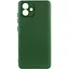 Чехол Getman TPU Liquid Silk Full Camera для Samsung Galaxy A05 Зеленый/Dark green - миниатюра 1