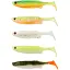 Силікон Savage Gear Fat Minnow T-Tail 130 мм 20.0g Darkwater Mix (5 шт/уп) - мініатюра 1