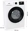 Стиральная машина Gorenje фронтальная, 7 кг, 1200, A++, 43,5 см, дисплей, пар, инвертор, белый - миниатюра 2