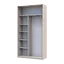 Шафа купе Doros Сіті Лайт Кашемір 2 ДСП 120х45х225 (80736332) - мініатюра 5