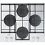 Варильна поверхня Hotpoint-Ariston HAGS61F/WH - мініатюра 1