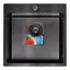 Кухонна мийка Mixxus black MX5050-200x1.0-PVD MX0578, Чорний матовий - мініатюра 1