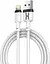 Кабель DC CL-210 USB - Lightning для телефонів Apple 1 метр еластичний силіконовий білий - мініатюра 1