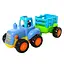 Детская машинка Спецтехника 326AB, 2 вида Трактор с прицепом - миниатюра 1