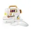 Швейна машинка, на батарейках, шиє, підсвічування, нитки, тканина, інструкція (В асортименті) XS25001 - мініатюра 1