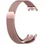 Ремінець DK для Xiaomi Mi Band 8 Metal Milanese Loop Magnetic (015814) (pink rose) - мініатюра 1