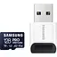 Карта пам'яті Samsung microSDXC PRO Ultimate 128GB Class 10 UHS-I U3 V30 A2 + USB Reader MB-MY128SB/WW [145484] - мініатюра 1