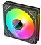 Вентилятор Coolmoon 120мм CM-5PRO-B-F Forward (CM-5PRO-B-F) Black - миниатюра 3