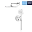 Душова система прихованого монтажу термостатична Grohe QuickFix Precision Smartcontrol 34877000, Хром - мініатюра 4