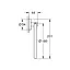 Тримач для рушника Grohe QuickFix Start 411742430 Чорний матовий - мініатюра 2