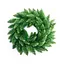 Вінок новорічний різдвяний Hvoya Elegant зі штучної хвої зелений 50 см - мініатюра 1
