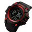 Наручний годинник чоловічий 1356RD Black-Red + Compass Skmei acs0030792 - мініатюра 2