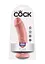 Фаллоимитатор King Cock 8 20.3 см телесный - миниатюра 8