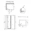 Душевая кабина Qtap Capricorn CRM1018RC6 Clear 2020x1000x800 мм + поддон Tern 301812C 100x80x12 см с сифоном - миниатюра 15