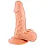 Фаллоимитатор Real Body - Real Mike Flesh, TPE, диаметр 3,8 см - миниатюра 1