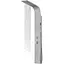 Душова панель Corsan Alto silver LED A017MSLLED, Сірий - мініатюра 1