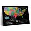 Скретч карта мира 1DEA.me Travel Map USA Black (13028) - миниатюра 5