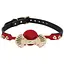 Розкішний кляп Zalo Silicone Ball Gag Red - мініатюра 1