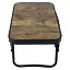 Стол Bo-Camp Woodbine Compact 56x34 см коричневый/черный (DAS303264) - миниатюра 3
