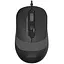 Мышь A4Tech Fstyler FM10S 1600dpi черный+Grey USB бесшумная (FM10S Grey) - миниатюра 1