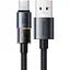 Кабель Mcdodo USB-A to USB-C Cable with 7 Colorful Lights 1.2 м CA-8180 Чорний - мініатюра 1