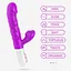 Вібратор-кролик B - Series Fox Tongue, 23 см (фіолетовий) - мініатюра 8