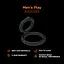 Эрекционное кольцо Erospace Men’s Play B8 10.5 см черный - миниатюра 2