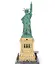 Конструктор Архитектура Wange 3D Статуя Свободы The Statue of Liberty для детей и взрослых 3Д 1409 деталей - миниатюра 4
