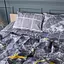 Пододеяльник MirSon Ranforce Elite Faultline 110x140 см серый (2200011701639) - миниатюра 1