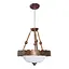 Люстра подвесная Brille кантри E27 60W BR (KL-167S/3) - миниатюра 1
