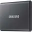 SSD накопичувач Samsung T7 2 TB Titan Gray (MU-PC2T0T/WW) - мініатюра 3