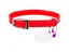 Ошейник для животных WAUDOG Glamour с QR паспортом Д 17-20 см красный (32753) - миниатюра 1