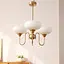Світлодіодна люстра Дзвіночок 5025 (Золота) на 3 плафони - мініатюра 1
