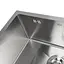 Кухонна мийка під стільницю з нержавіючої сталі Nett NS-5742U, Нержавіюча сталь - мініатюра 3