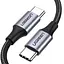 Кабель USB 2.0 Ugreen Type-C M-M 2 м 18W Чорний Round Cable Nickel Plating Aluminum Shell US261 - мініатюра 2