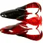 Силікон Keitech Noisy Flapper 3.5’’ #467 Black Red Belly (5 шт/уп) - мініатюра 1