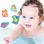 Набір наклейок для ванної 4M Зоопарк Bubblie Duckie 00-04746 Іграшки для ванної купання - мініатюра 2