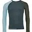 Термокофта Ortovox 120 Comp Light Long Sleeve M S Синій/Сірий (1054-025.001.1165) - мініатюра 1