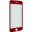 Защитное стекло DK 4D Full Glue для Apple iPhone 7/8/SE red - миниатюра 1