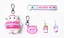 Набір Pembe The Pink Cat Рожева фантазія bento box (40313) - мініатюра 3