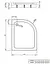Душевой поддон Radaway Laros E Compact 100x80 SLE81017-01L - миниатюра 2