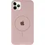 Чохол Epik Silicone Case Full Protective AA with MagSafe для Apple iPhone 11 Pro Max 6.5 Рожевий/Pink Sand - мініатюра 2