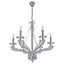 Люстра свеча Brille подвесная хрустальная E14 60W CH (BR-01303S/6) - миниатюра 1