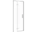 Душевые двери Cersanit Larga 80x195 L распашные профиль хром S932-119, Левая, прозрачная, хром - миниатюра 1